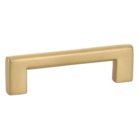 Patioplus 12 in. Center to Center Trail Cabinet Pull, Satin Brass PA2155466